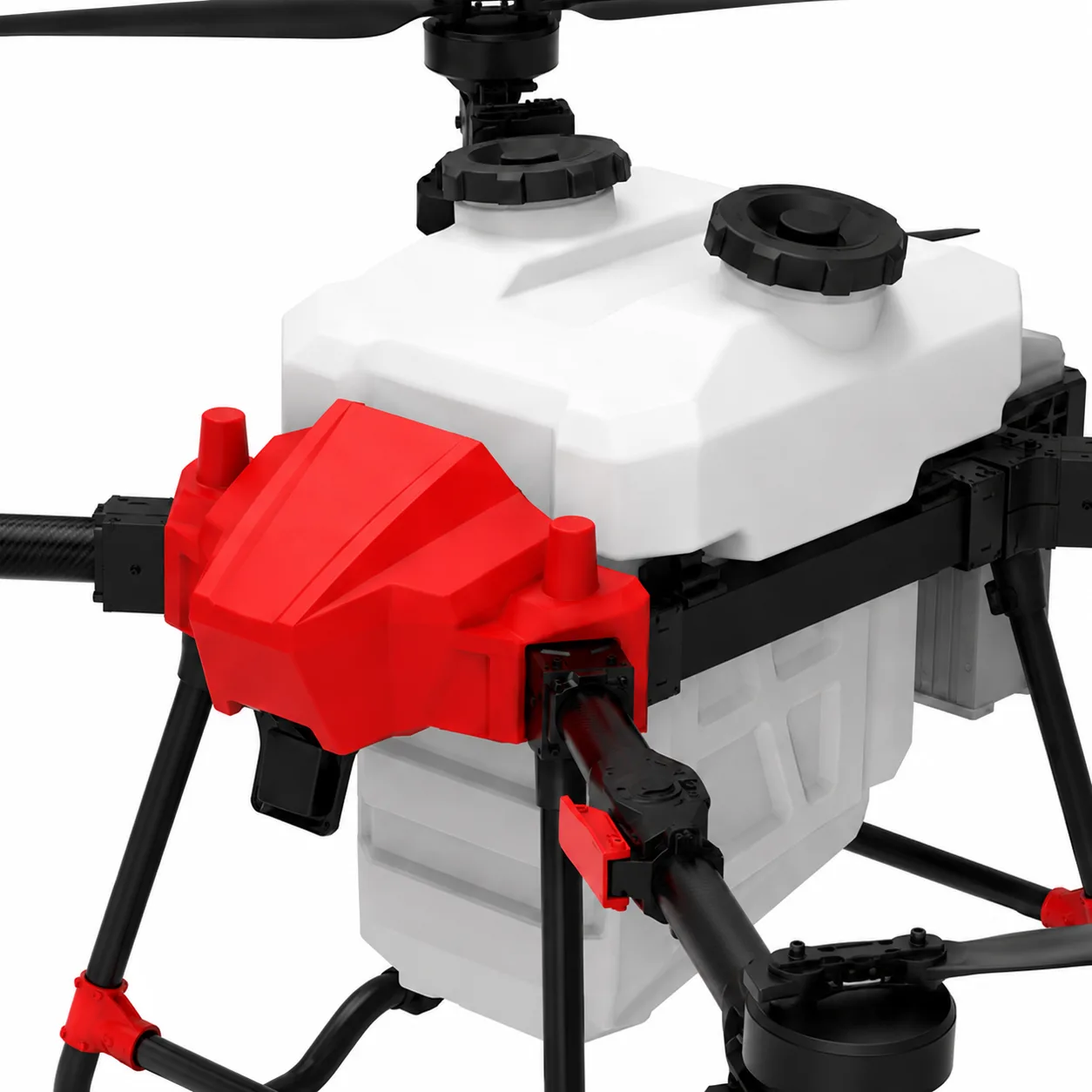 100L agricultural drone front view detail