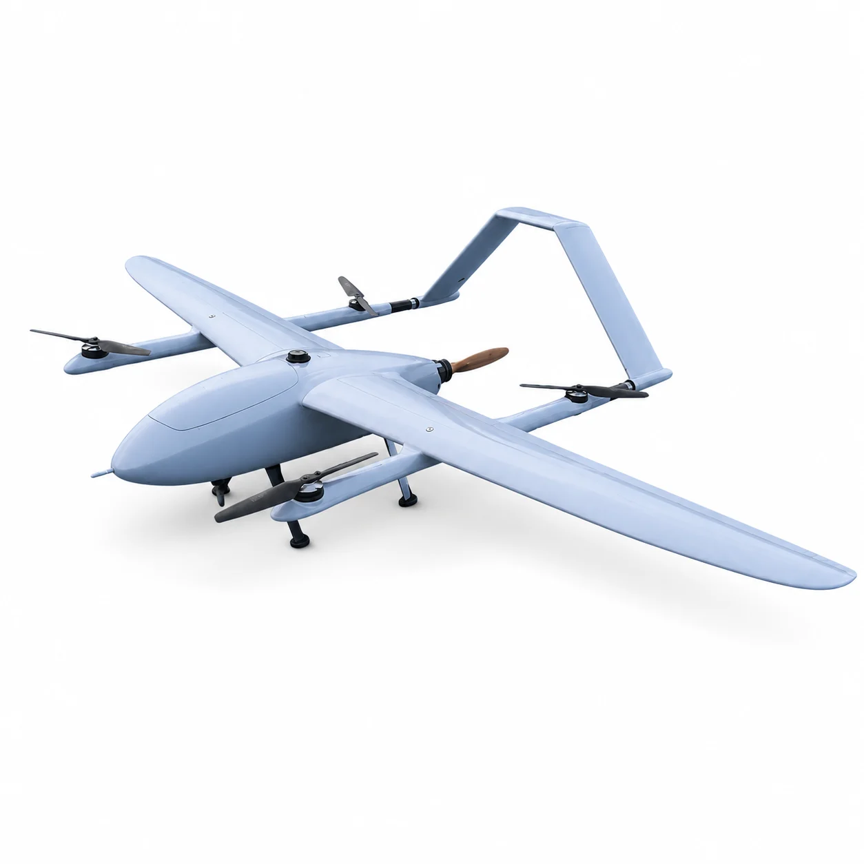 6A-4+1 Hybrid VTOL Fixed-Wing UAV