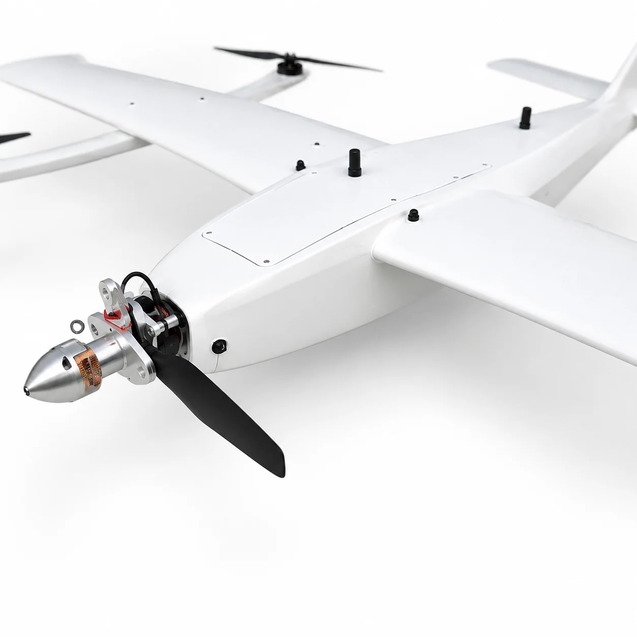 6B-4+1 fuselage and front propulsion system detail
