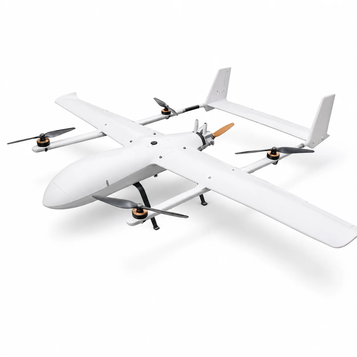 6C-4+1 Hybrid VTOL Fixed-Wing UAV