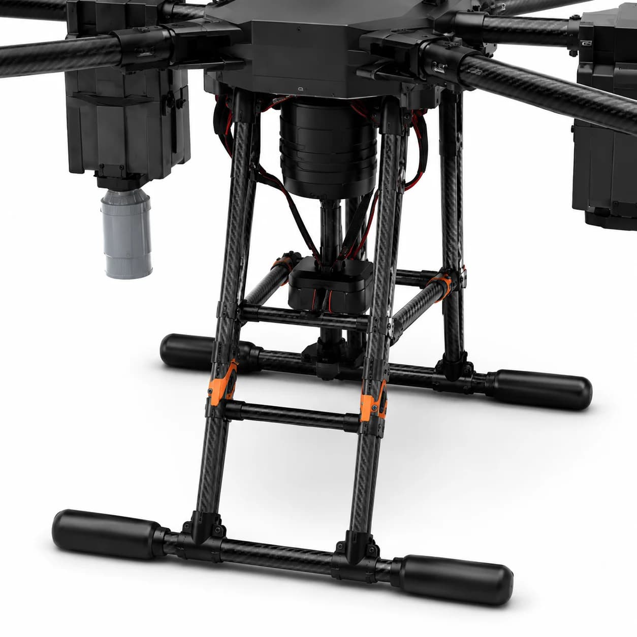 H300 200kg landing gear and lower frame detail