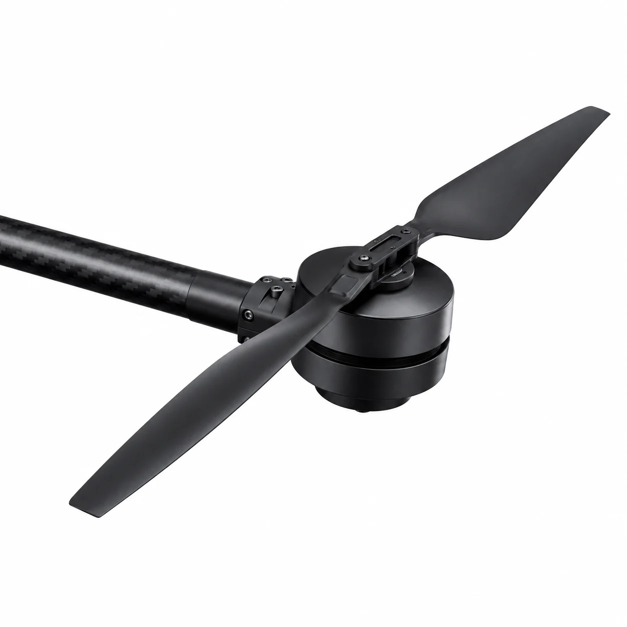 H300 carbon-fiber arm and rotor assembly detail