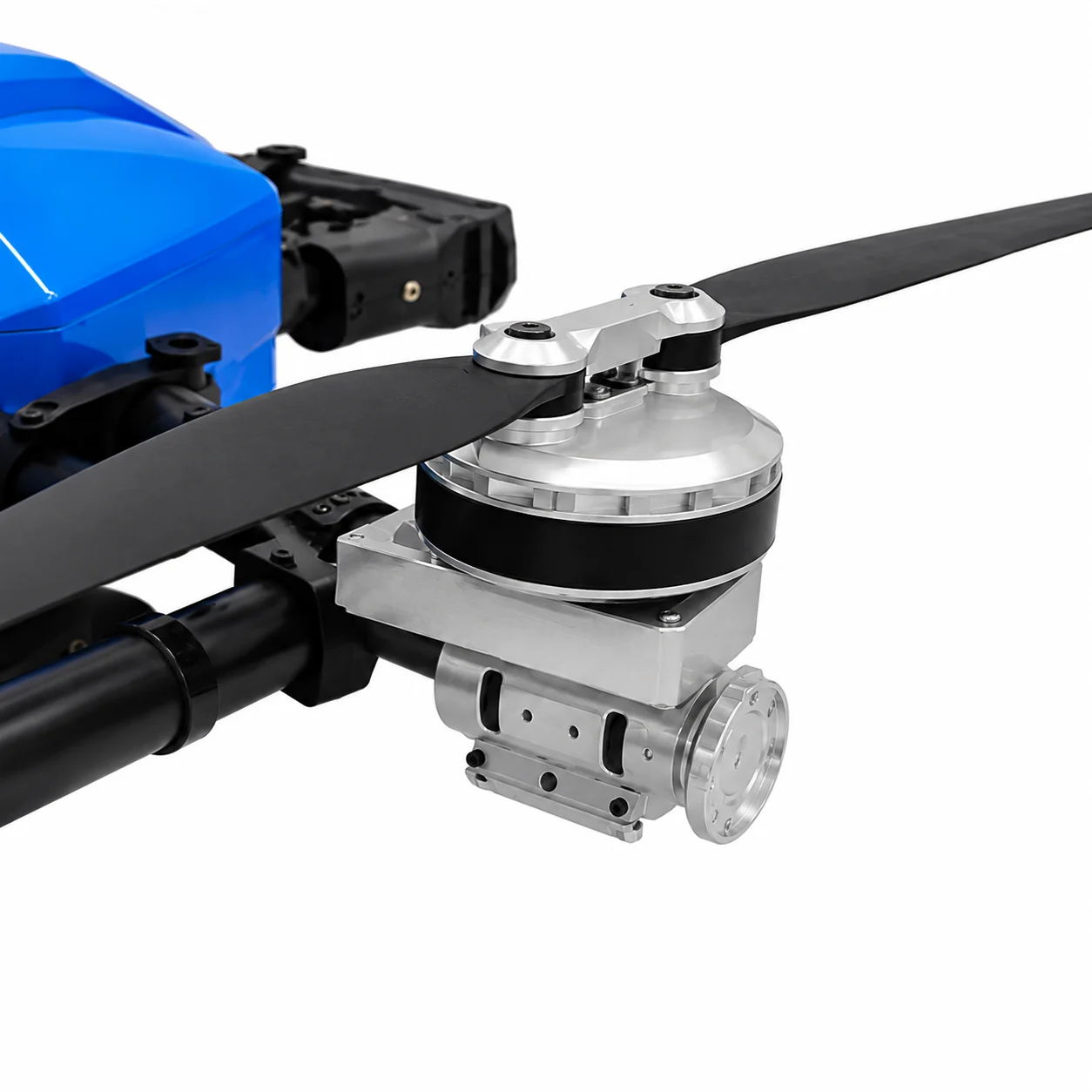 Octa-8 motor and propeller assembly detail