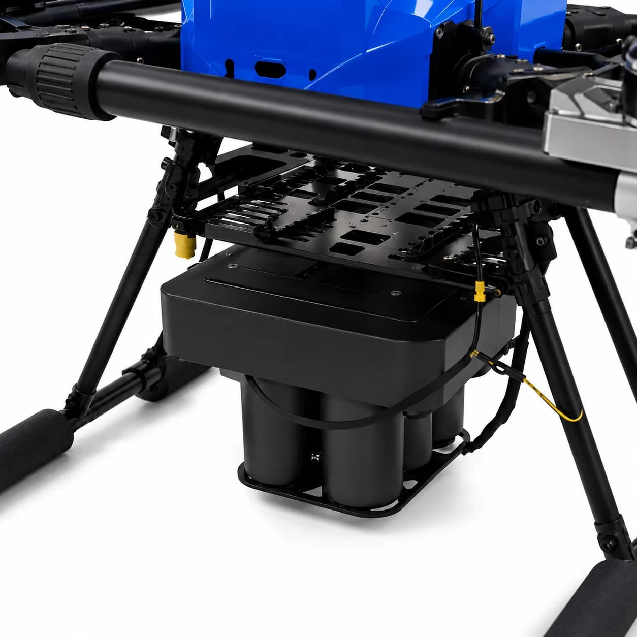 Octa-8 underside payload mount and equipment bay detail
