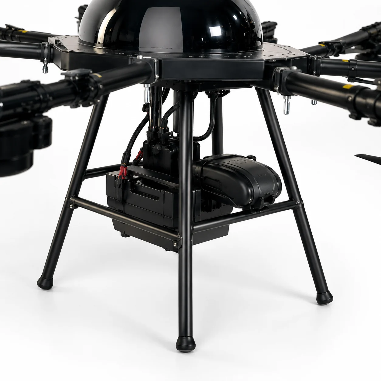 Y8-100 landing gear and payload mounting module detail