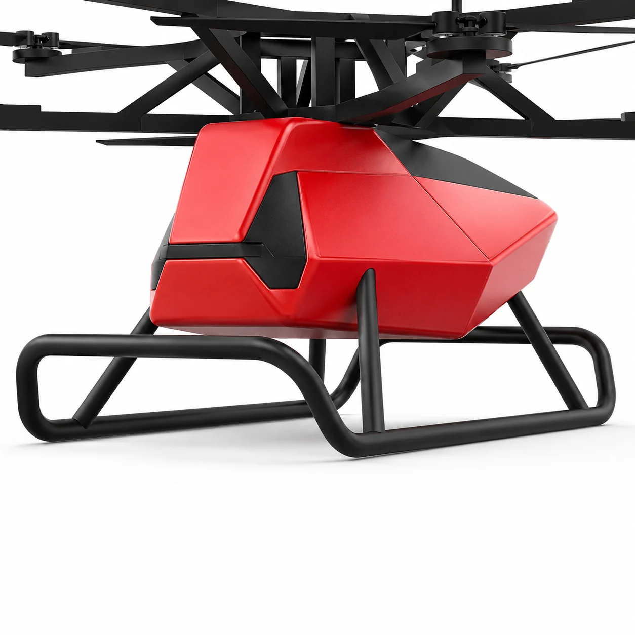 YLY-150 landing gear and lower body detail