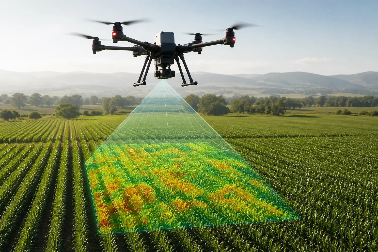 How a Multispectral UAV Helped a Farm Detect Crop Stress Before Yield Loss