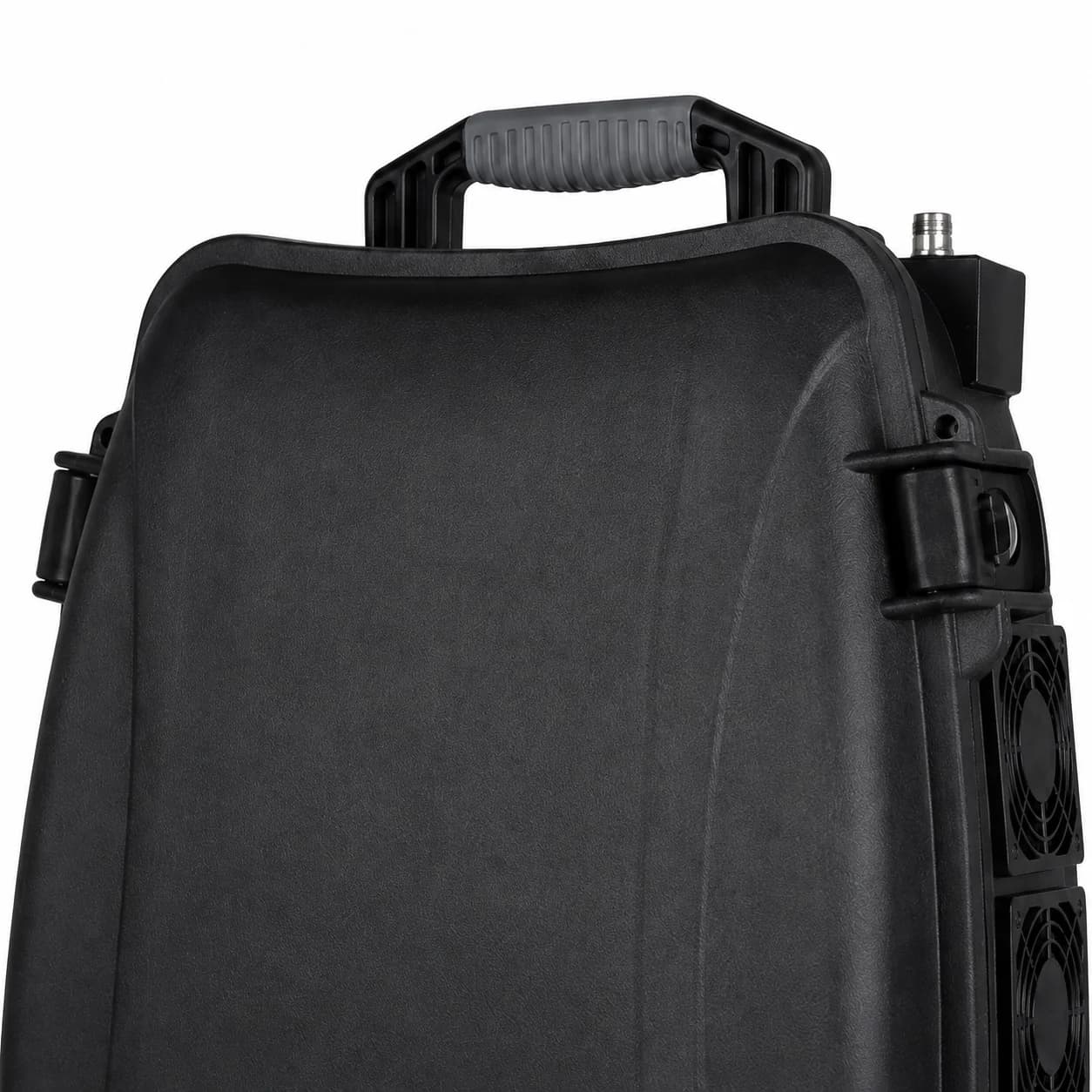 BJ008 counter-drone backpack handle and shell detail
