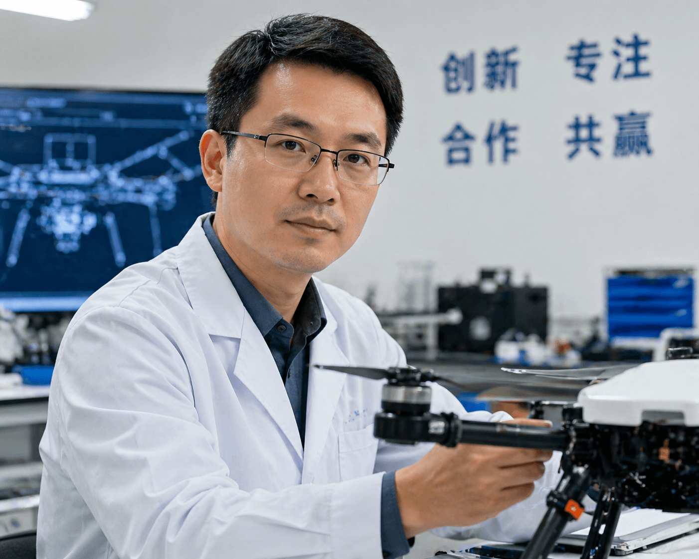 Portrait of Wei Chen - Chief UAV Engineer