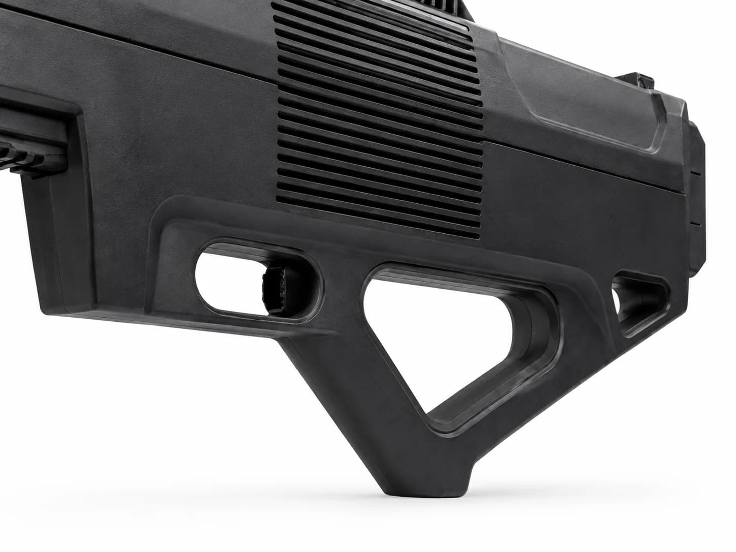 GJ008 handheld anti-drone device grip detail