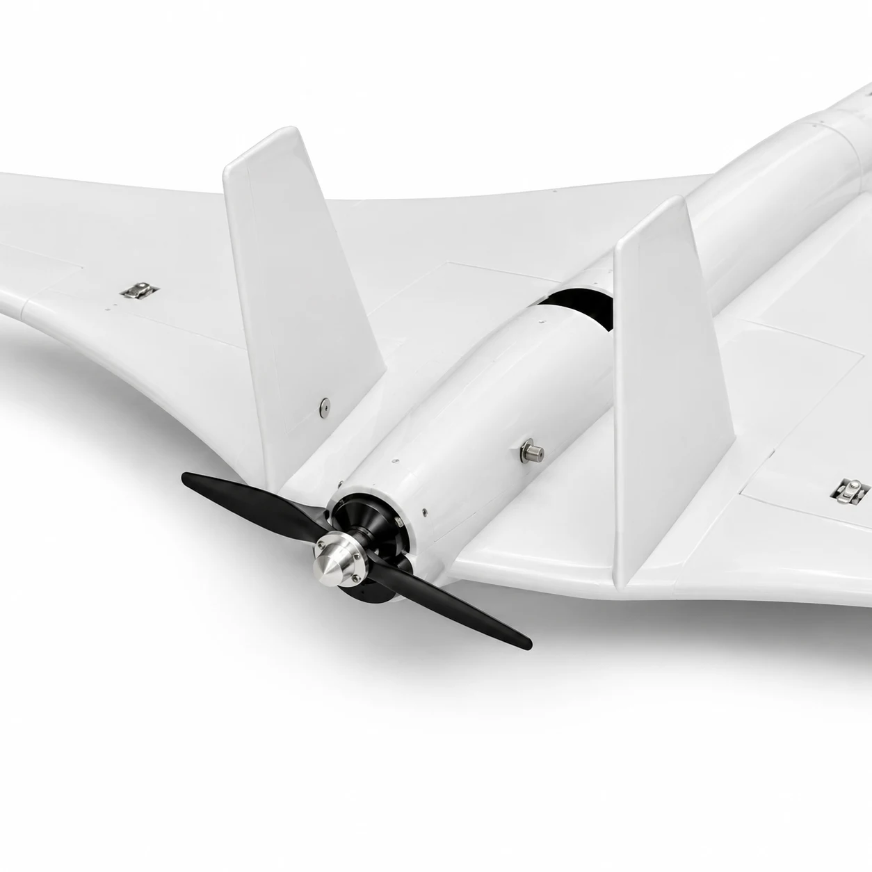 HY2400 turbojet canard delta-wing UAV canard wing detail