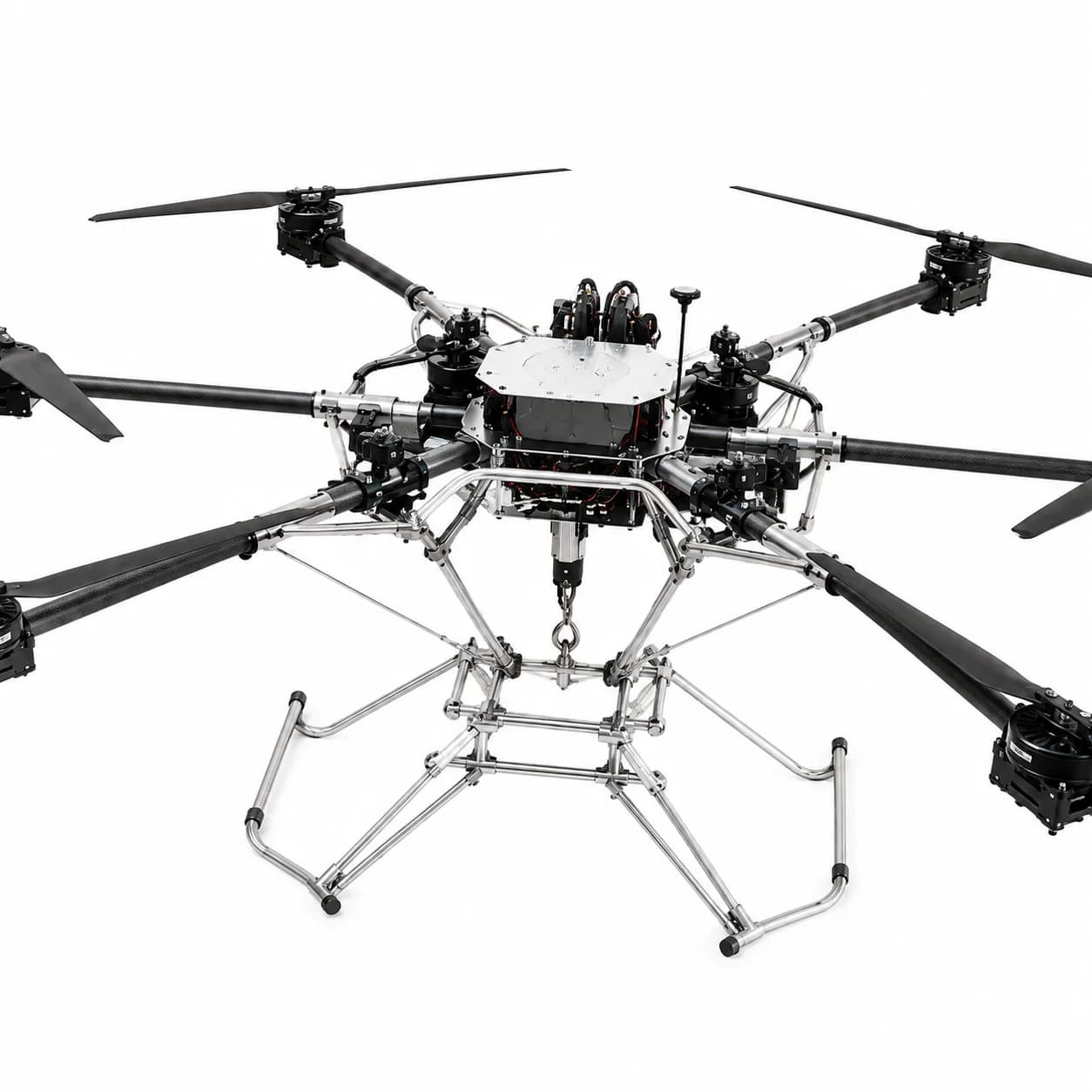 HY3500 drone rotor arm carbon fiber detail