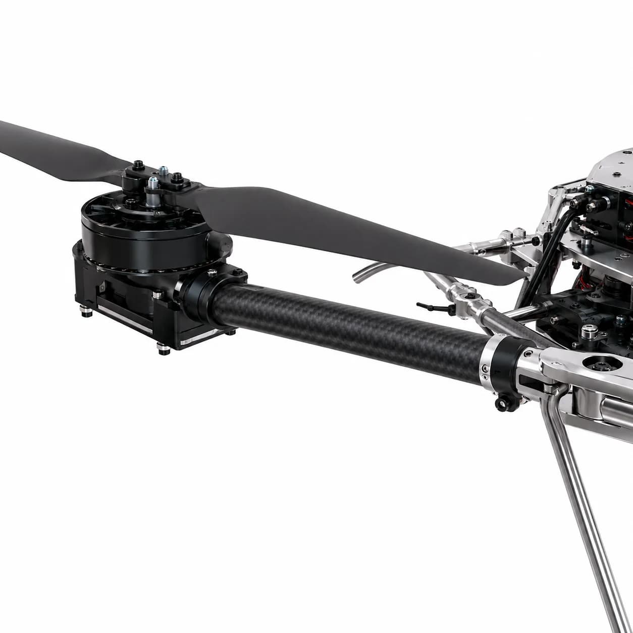 HY3500 octocopter drone angled view detail
