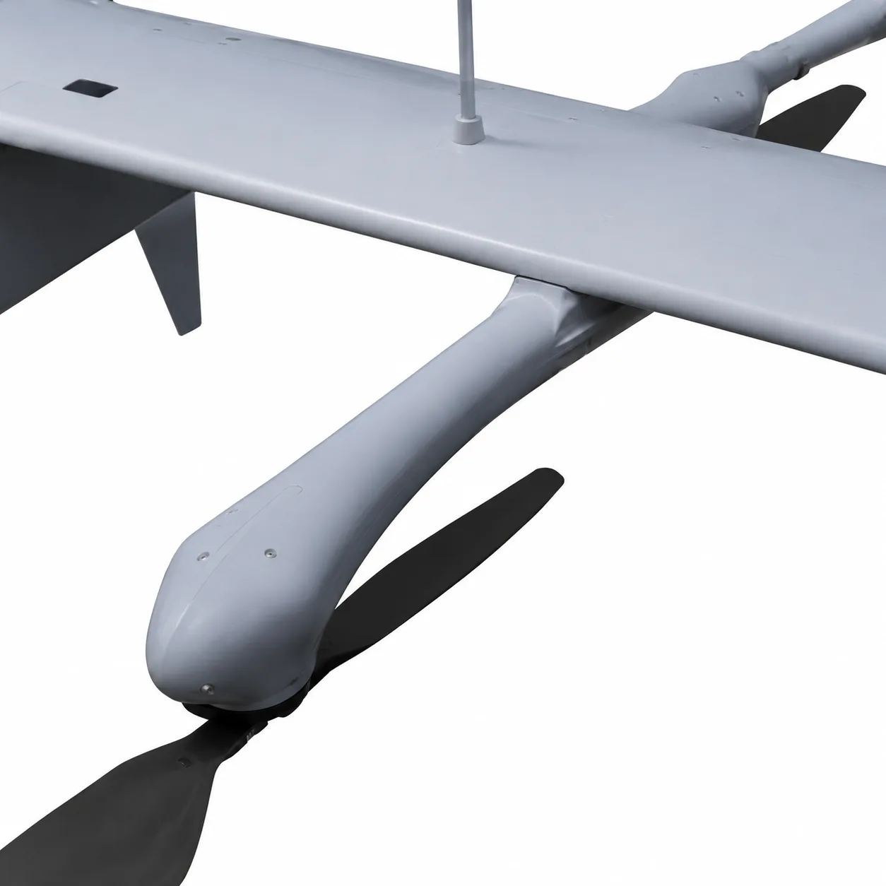 HY6520 VTOL fixed-wing UAV wing and rotor detail