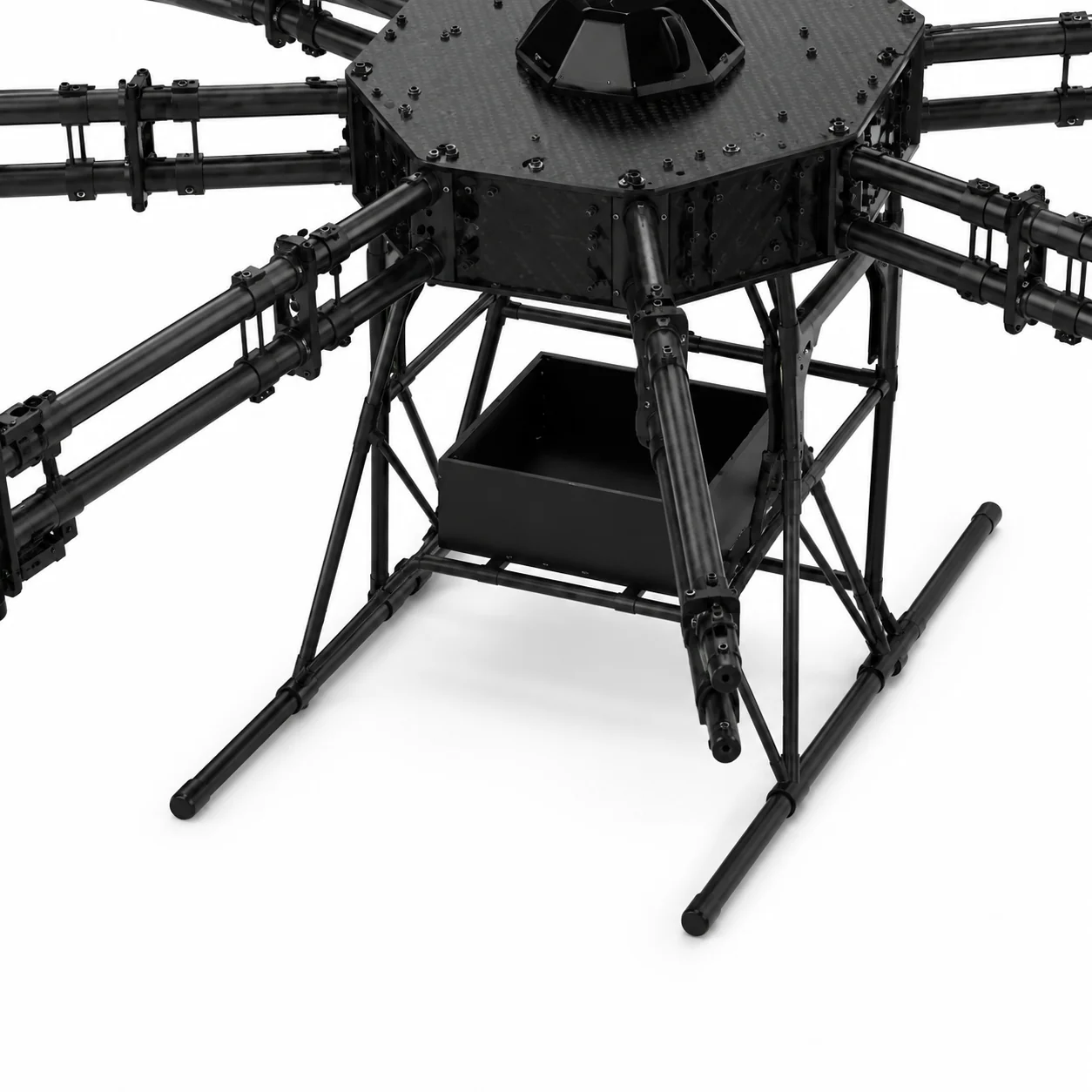 IY-240 cargo UAV landing gear and payload bay detail