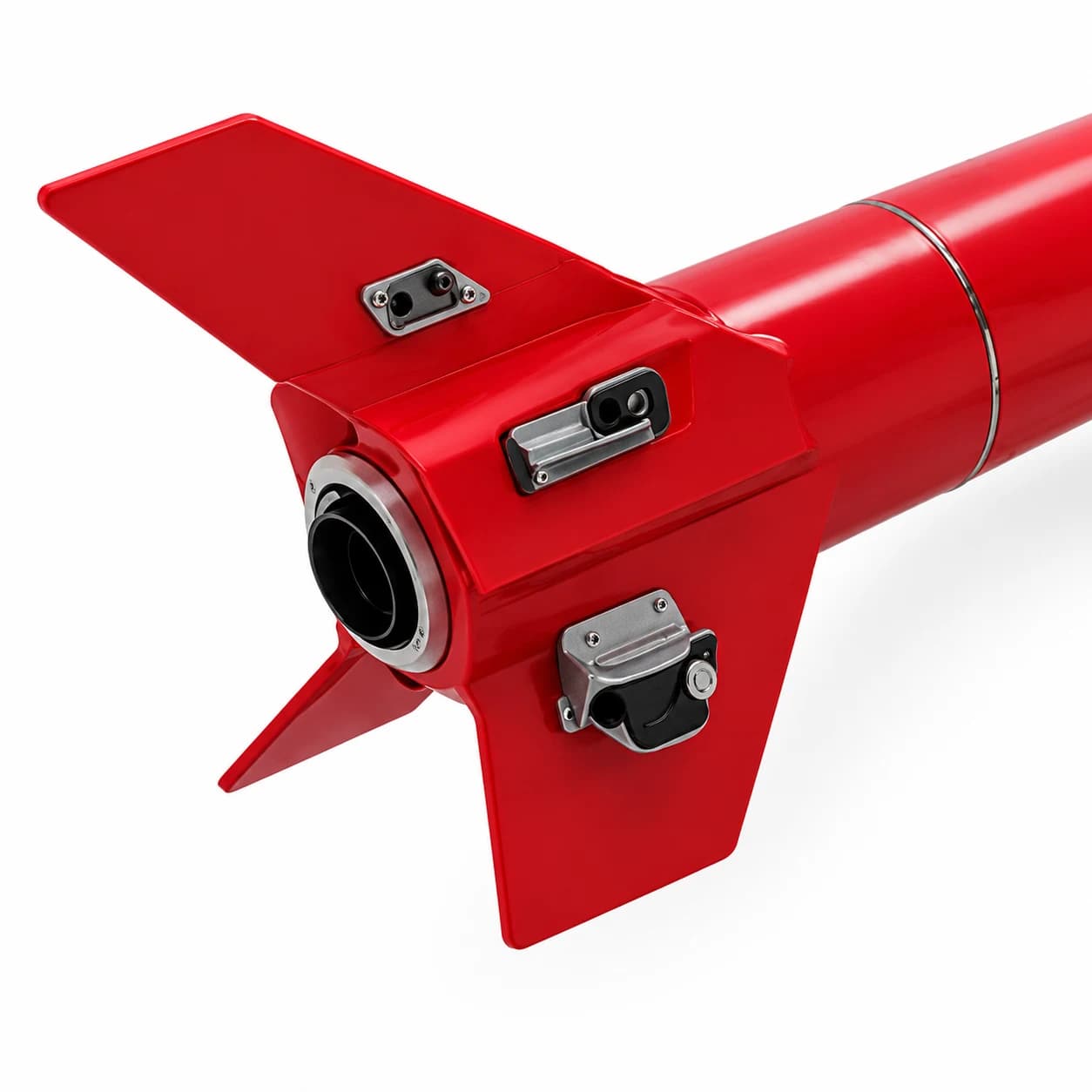 Type 10 high-speed turbojet UAV tail fin detail