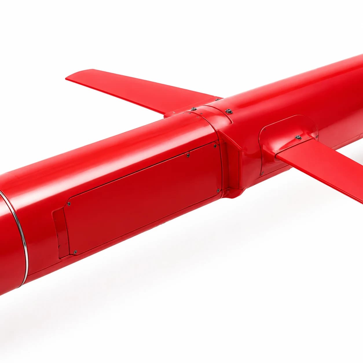 Type 10 high-speed turbojet UAV wing and mid-body detail