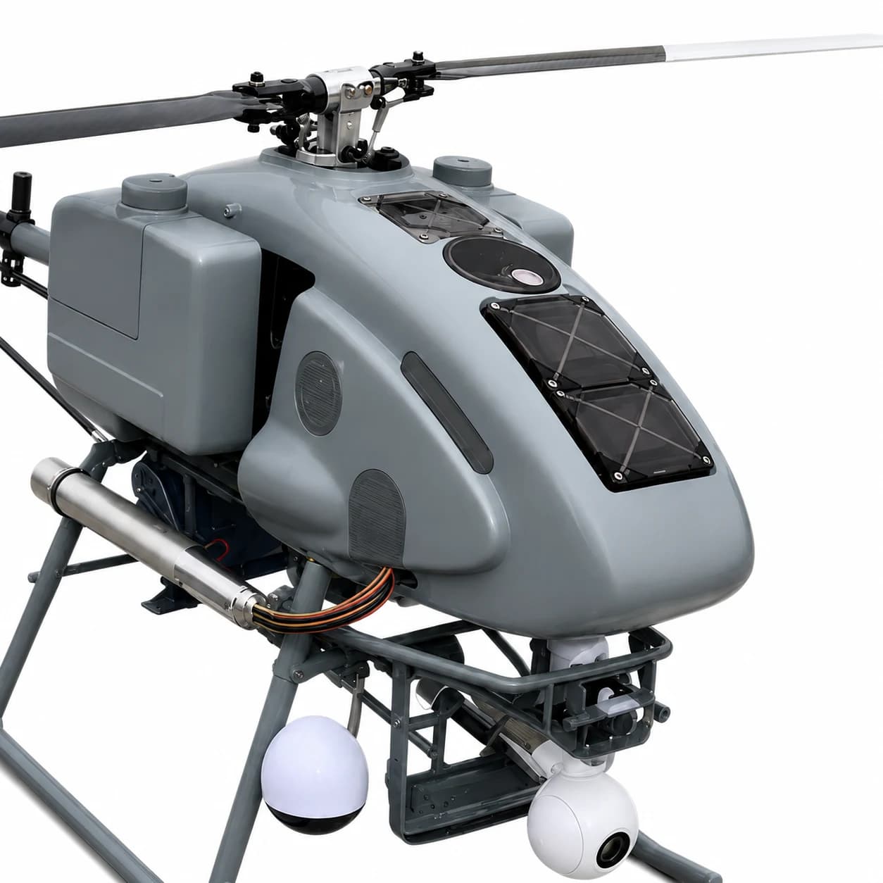 Type 11 heavy-lift unmanned helicopter fuselage detail