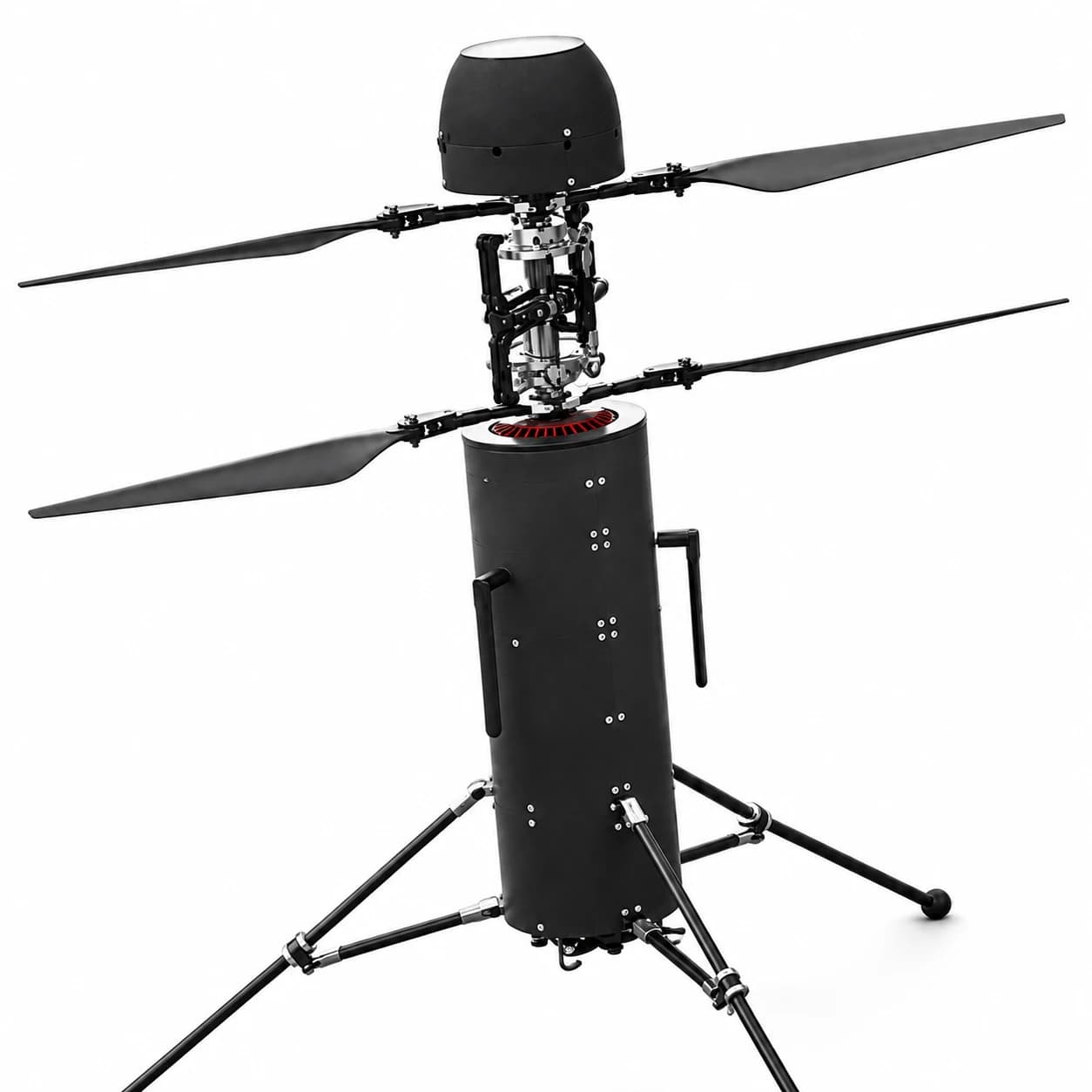 Type 16 coaxial rotor tactical UAV full structure detail