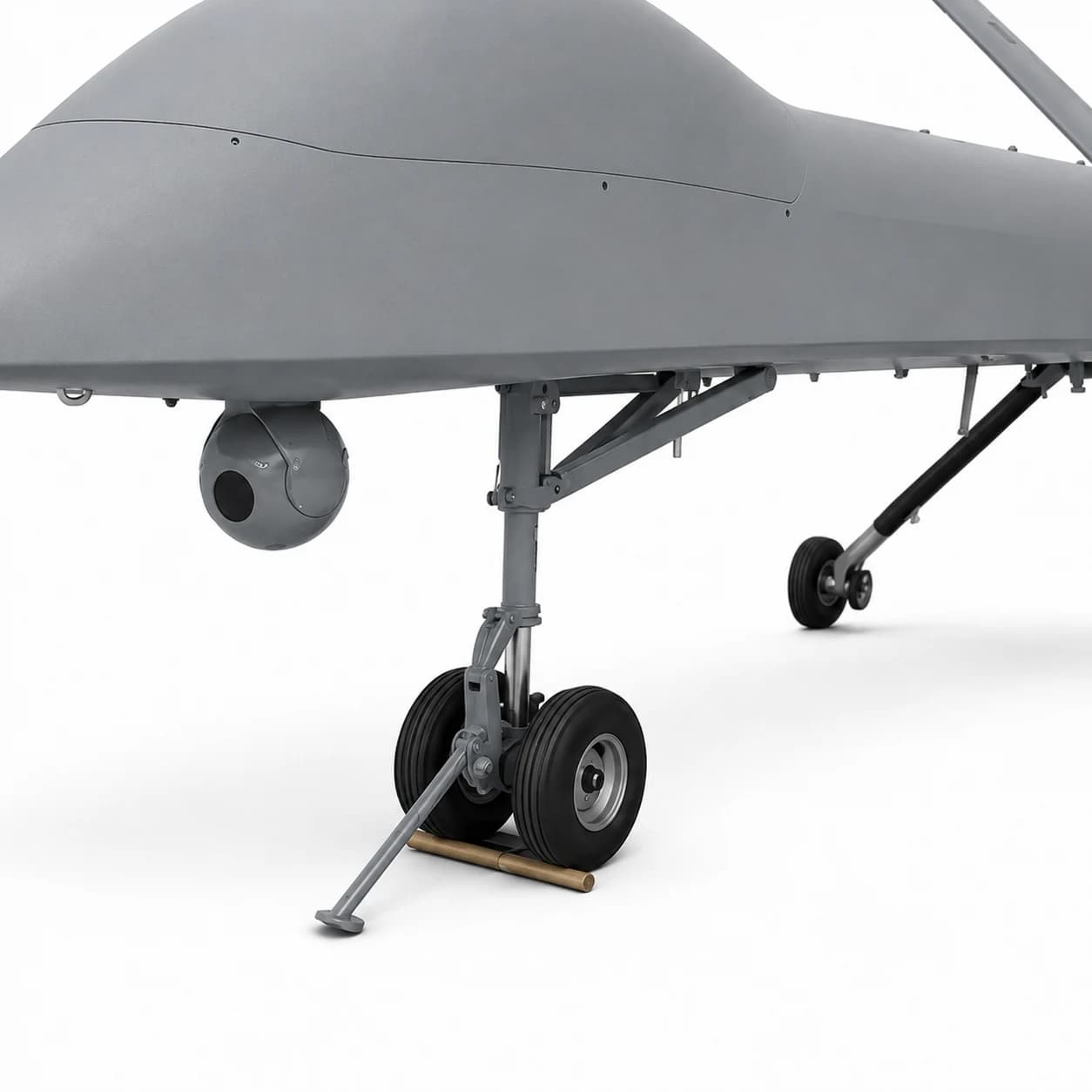 Type 18 MALE long-endurance UAV nose sensor detail