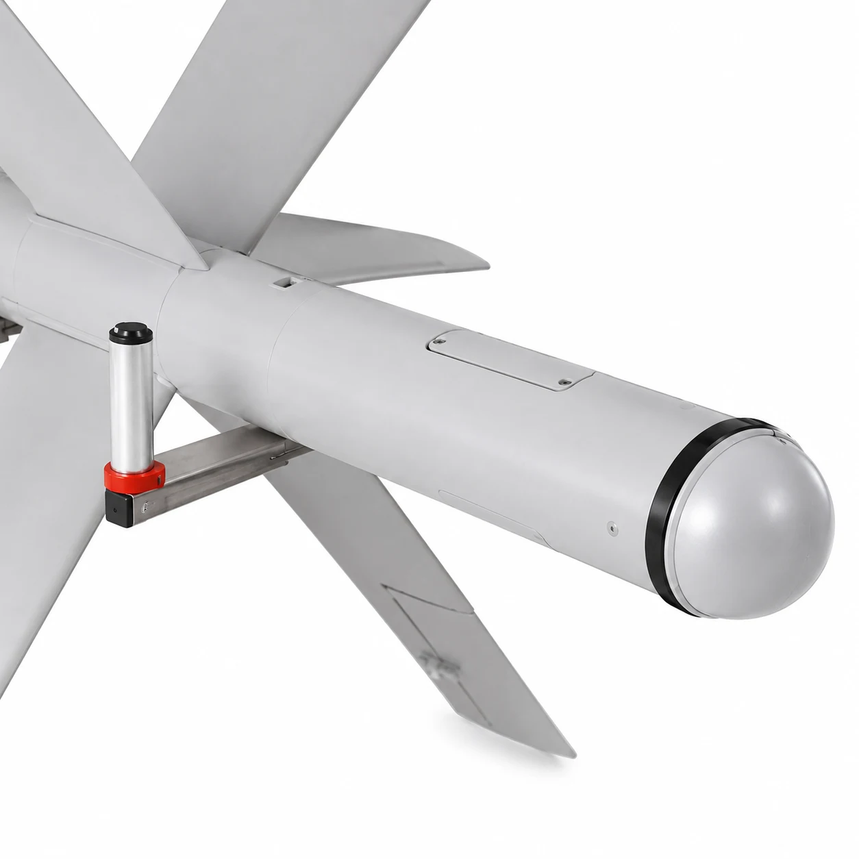 Type 9 tactical loitering UAV rear propeller detail