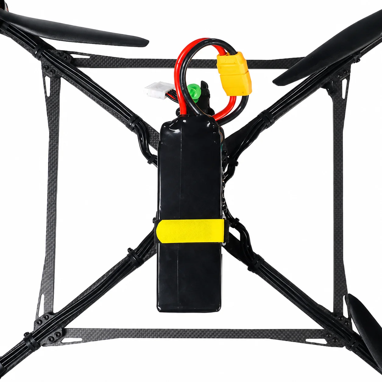 Custom FPV drone series battery pack detail