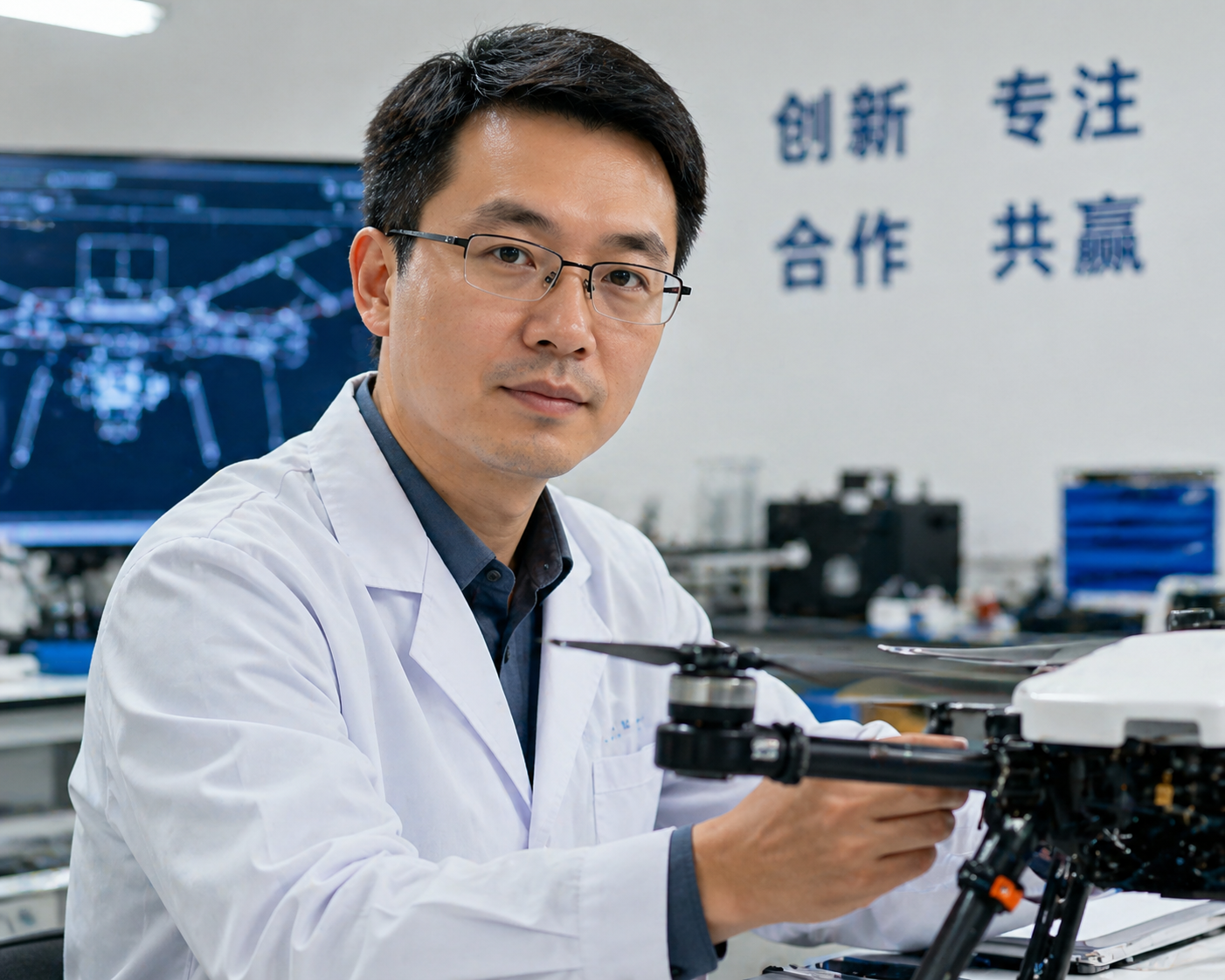 Portrait of Wei Chen - Chief UAV Engineer