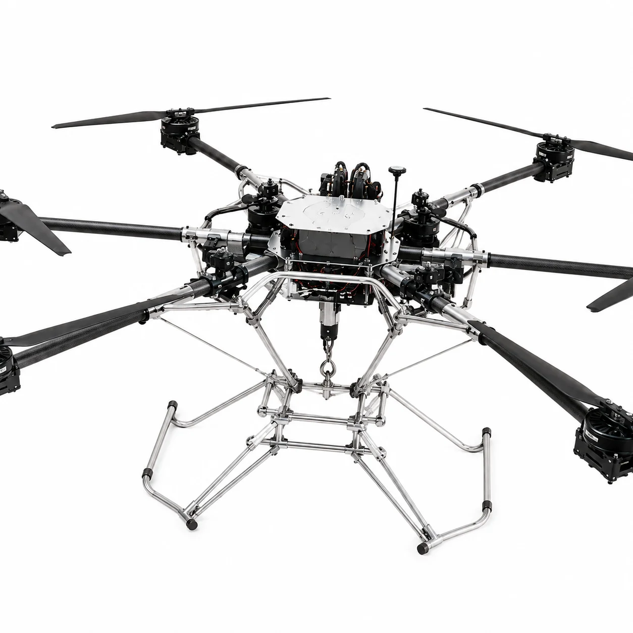HY3500 drone rotor arm carbon fiber detail