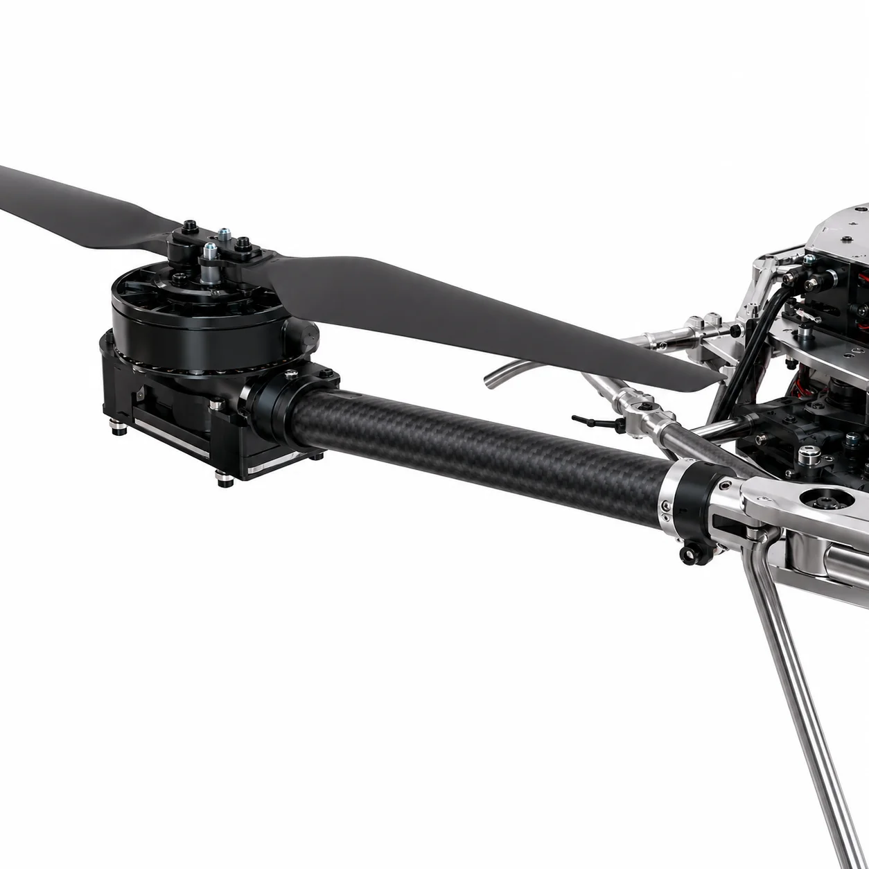 HY3500 octocopter drone angled view detail
