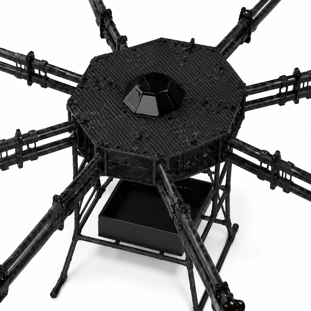 IY-240 heavy-lift cargo UAV frame structure detail