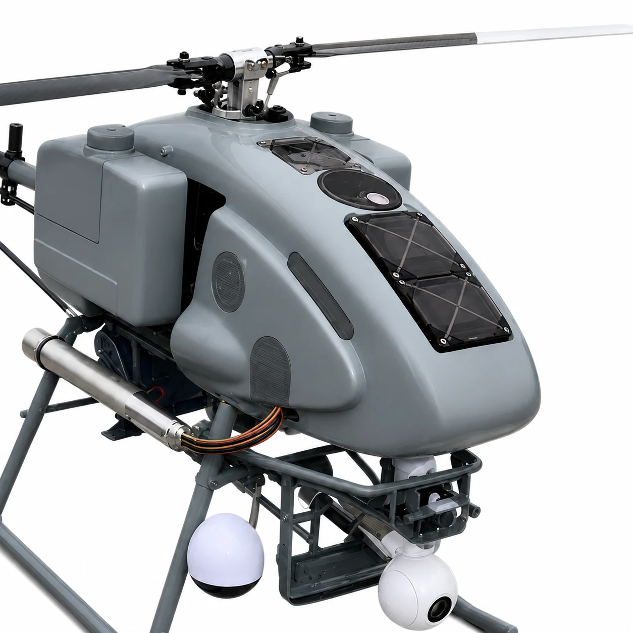 Type 11 heavy-lift unmanned helicopter fuselage detail